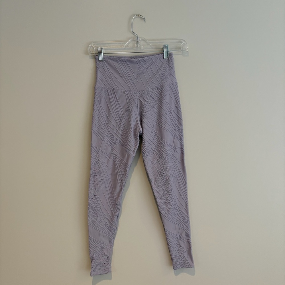 Onzie Lavender Patterned Leggings